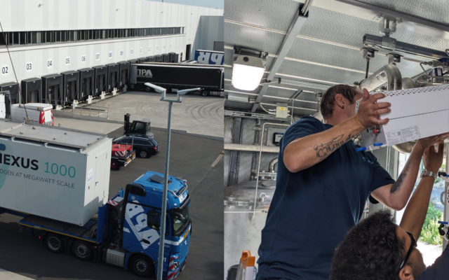 Enapter AEM Nexus 1000 transport and commissioning